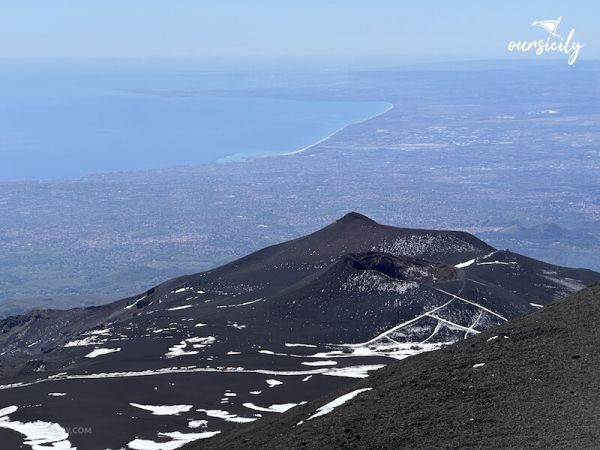 Etna and Catania from above